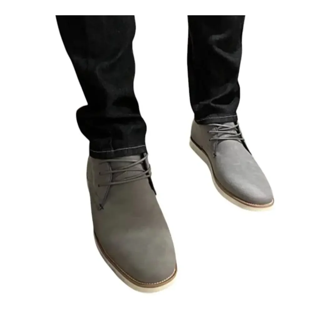 VANCE Jimmy Plain Toe Chukka Boot Grey Mens 12 | MSRP $109.99